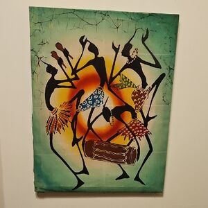 Vibrant African Dance Art Print